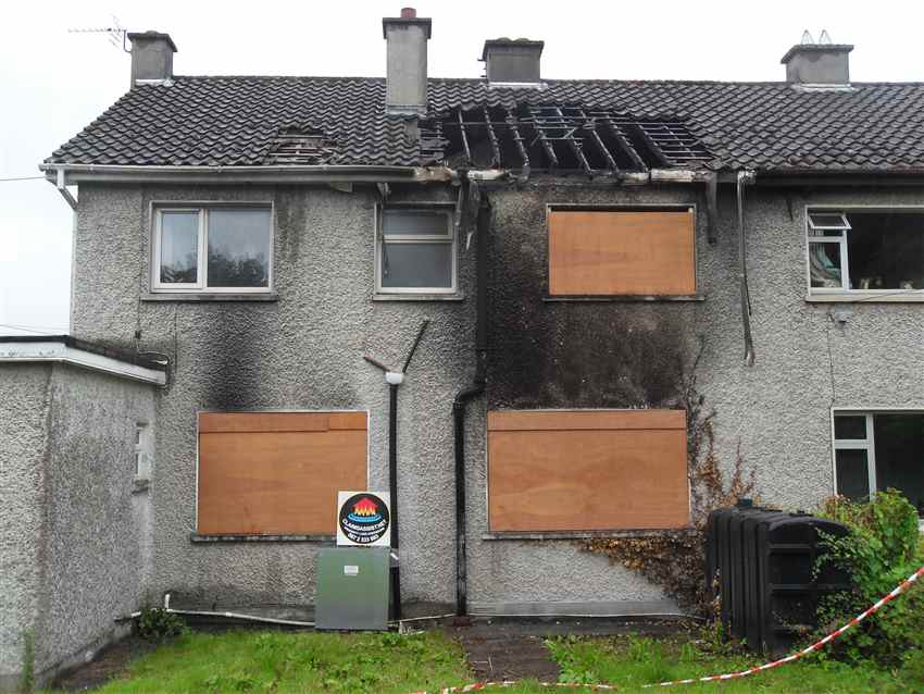 SDC17389 Home fire insurance claims Ireland